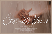 Mafuinka | Classic Calligraphy, a Script Font by gracetype_studio (Thumbnail 2 of 12)