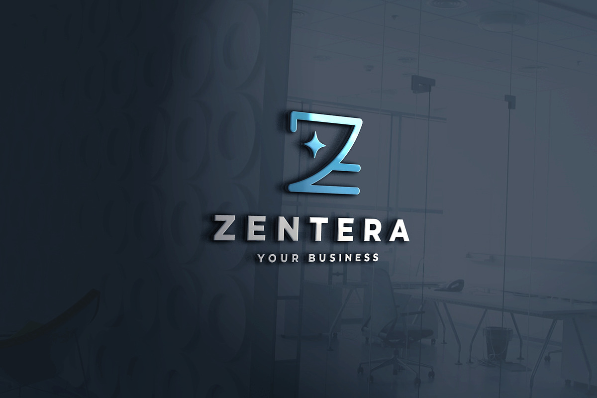 Zentera Abstract Z Sparkle Logo, a Branding & Logo Template by Design_Planet (Photo 1 of 3)