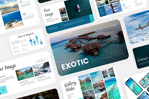 Exotic Escapes Presentation, a Presentation Template by Interpitch