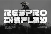 Respro - Display Font, a Sans Serif Font by limitype (Thumbnail 1 of 13)