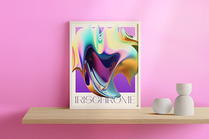 3D IRISCHROME Abstract Objects