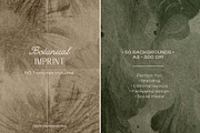 Botanical Imprint — Organic Papers, a Background Graphic by DigARTbyHavroshka (Thumbnail 6 of 15)