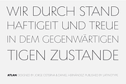 Atlan, a Sans Serif Font by Latinotype (Thumbnail 7 of 10)