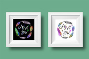 Feathers Pattern Collection, a Pattern Graphic by MarynArts (Thumbnail 6 of 7)