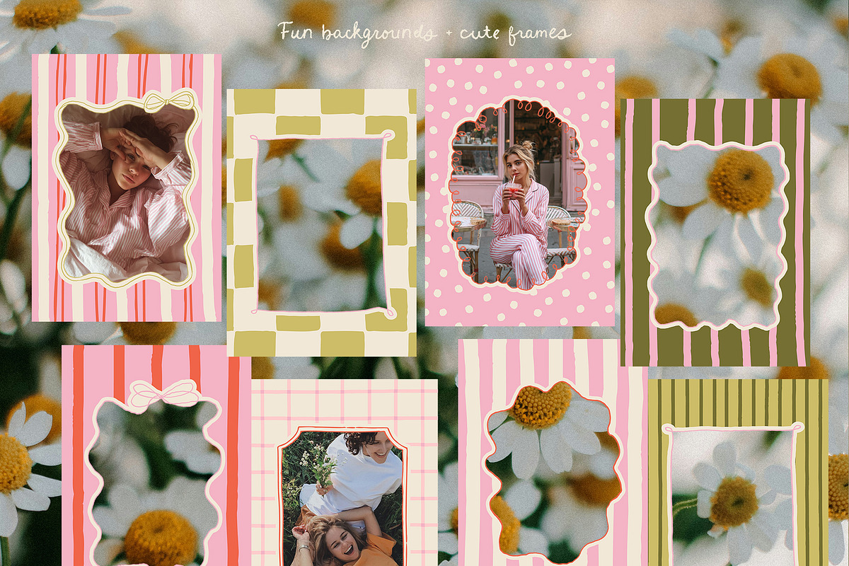Soft Girl Spring Club - clipart set, an Object Graphic by Cute Atelier (Photo 9 of 13)