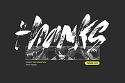Hypebeast | Raw Brush Font, a Handwritten Font by Ardana Creative (Thumbnail 15 of 15)