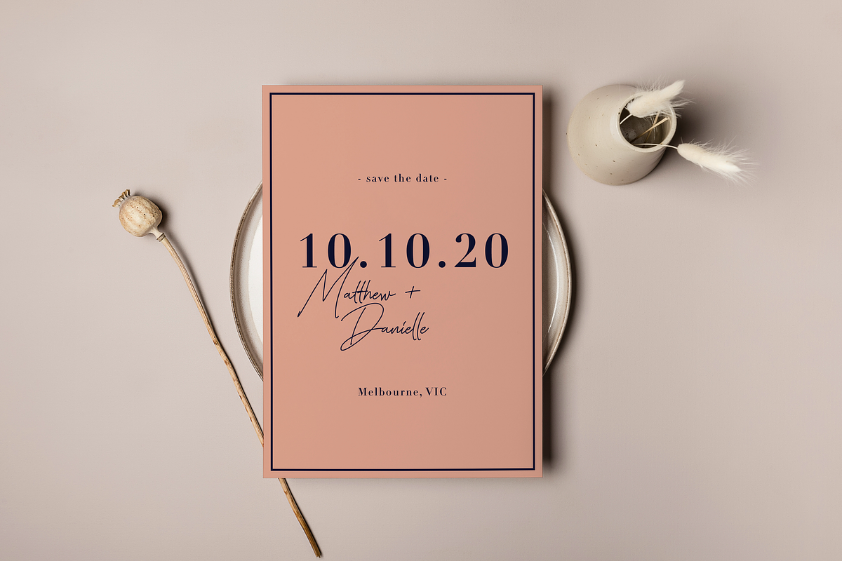 Save the Date Wedding Invitation, an Invitation Template by Starline Creative (Photo 4 of 7)