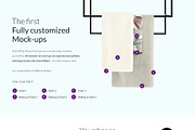 Bath Towels on Rack 6x Mock-ups, a Print Template by Mocca Mockups Store (Thumbnail 2 of 6)