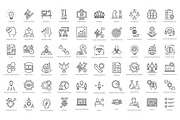 1270 Business Line Icons, an Outline Icon by Creative Stall (Thumbnail 5 of 22)