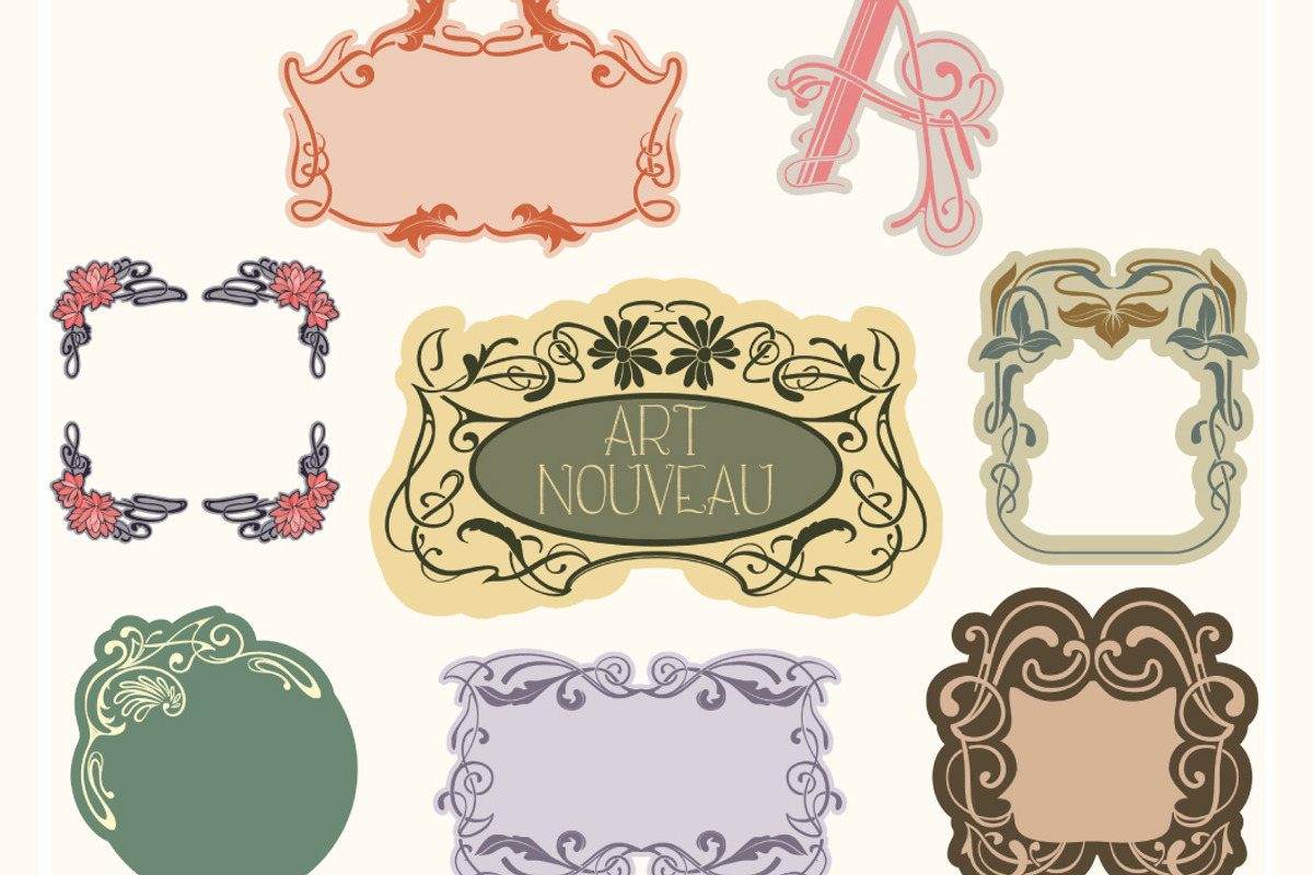 Vintage Bundle- 250 vector elements, an Object Graphic by TatianaCociorva (Photo 18 of 19)