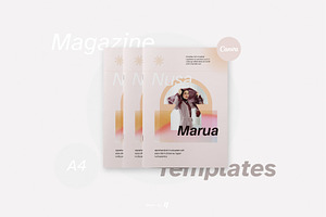 Nusa Marua - A4 Magazine Template