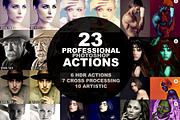 23 Professional Photoshop Actions