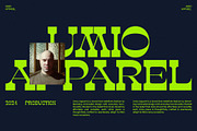 Sandesk Display Serif Font, a Slab Serif Font by Graphicxell (Thumbnail 4 of 8)