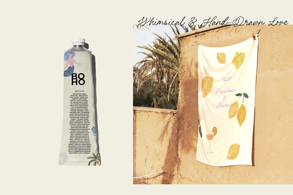 Whimsical & Hand-Drawn Love, an Object Graphic by Lana Elanor (Photo 9 of 11)