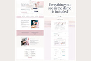Systeme.io Rosy Sky Sales Funnel, a Landing Page Template by Hayley's Digital Hub (Thumbnail 6 of 10)