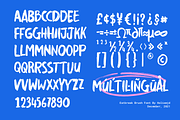 Eatbreak Brush Font, a Sans Serif Font by 24Design Studios (Thumbnail 4 of 6)