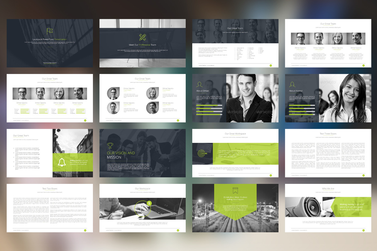 Laukpauk PowerPoint Template, a Presentation Template by Angkalimabelas (Photo 3 of 4)