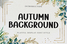 Autumn Background