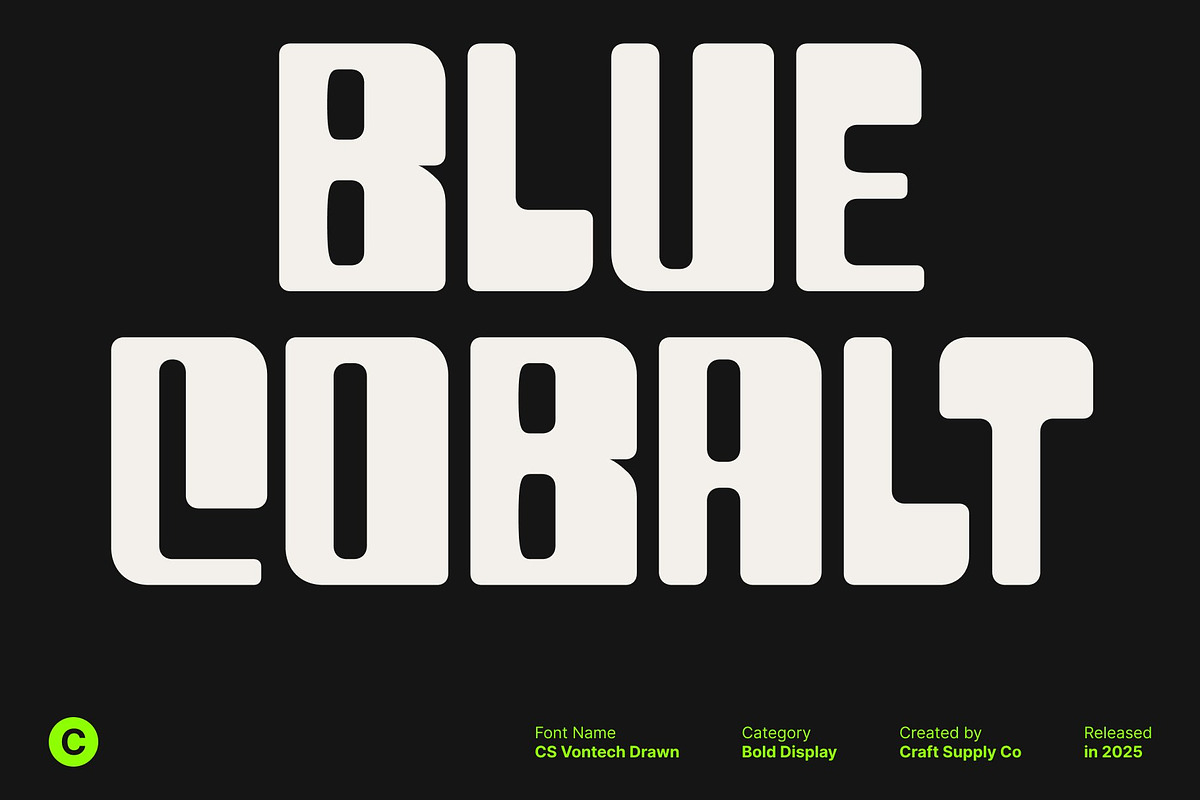 CS Vontech Drawn, a Sans Serif Font by Craft Supply Co. (Photo 2 of 8)