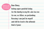 Farmhouse Valentine's Font, a Handwritten Font by Keithzo (Thumbnail 2 of 9)