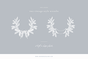 Winter Holiday Crests & Wreaths, an Illustration by Loren Schmidt Studio (Thumbnail 2 of 4)