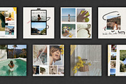 Canva Instagram Summer Templates, a Social Media Template by lerinartstudio (Thumbnail 4 of 7)
