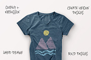 Earth Nature Sketch Doodle Icons, a Solid Icon by CreativeWilderness (Thumbnail 3 of 13)