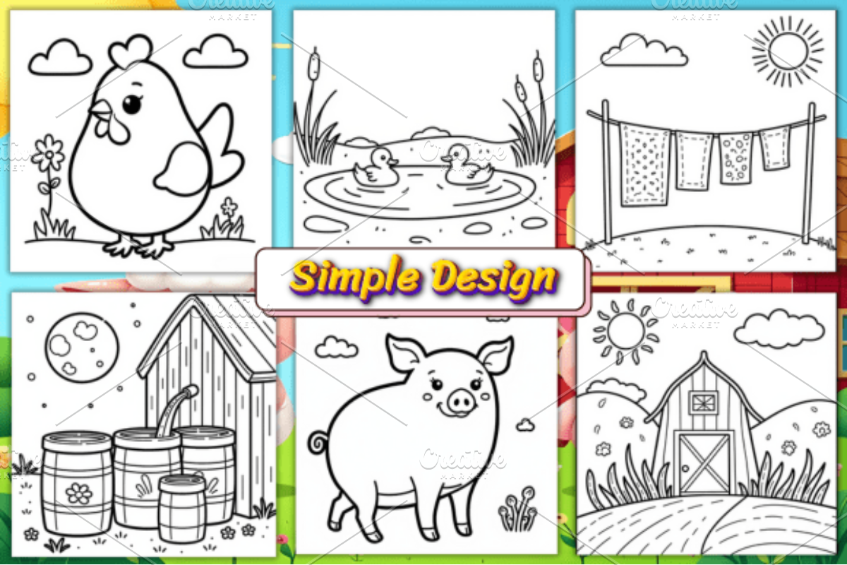 Bold and Easy Cozy Farm, an Animal Illustration by Ink Gallery (Photo 2 of 4)