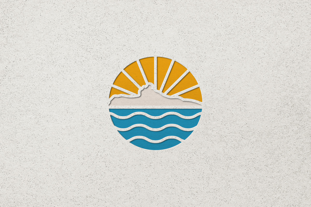 Tropical Island Sunset Logo, a Branding & Logo Template by Luxury Logos (Photo 4 of 4)