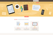 PSD Bundle - 4 Website Templates, a Landing Page Template by Mgd.Design (Thumbnail 4 of 5)