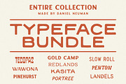 Typeface Bundle | Font Collection, a Sans Serif Font by Daniel Neuman (Thumbnail 1 of 11)