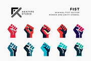 Fist Vector Icon, an Icon by Akatype Studio (Thumbnail 1 of 3)