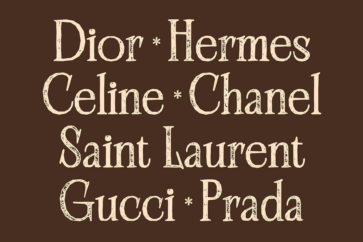 CS Praise Stamp, a Serif Font by Craft Supply Co. (Photo 4 of 8)