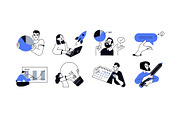 People and Business, a Person Illustration by PureSolution (Thumbnail 3 of 6)