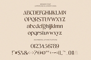 Sinera Modern Beautiful Font