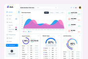 dub - Sales Analytics UI Dashboard, an UI Kit Template by KL-Webmedia (Thumbnail 7 of 8)
