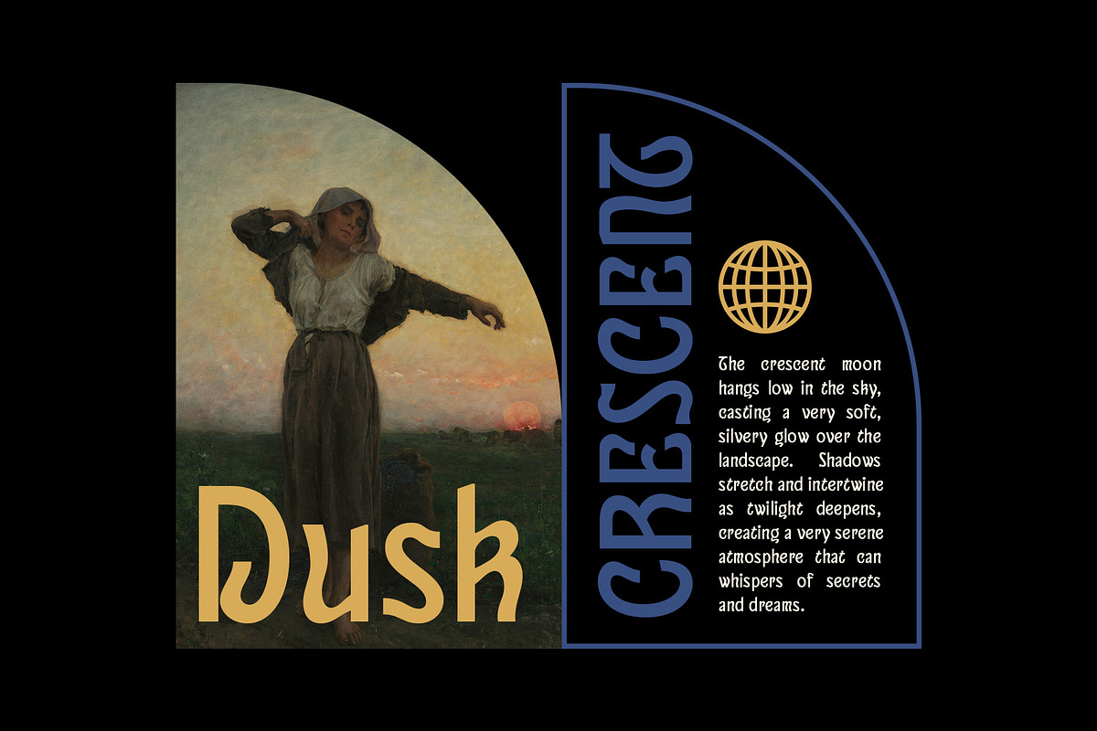 CS Razel – Art Nouveau Font, a Sans Serif Font by Craft Supply Co. (Photo 6 of 8)