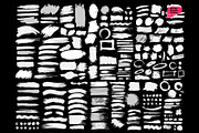 Big collection of brush strokes., a Brush Add-On by Vector photo shop (Thumbnail 6 of 7)