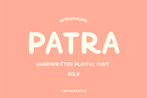 PATRA Playful Font