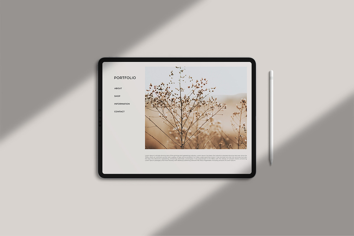 iPad Pro Mockup, an iPad Mockup by graphicpages (Photo 2 of 17)