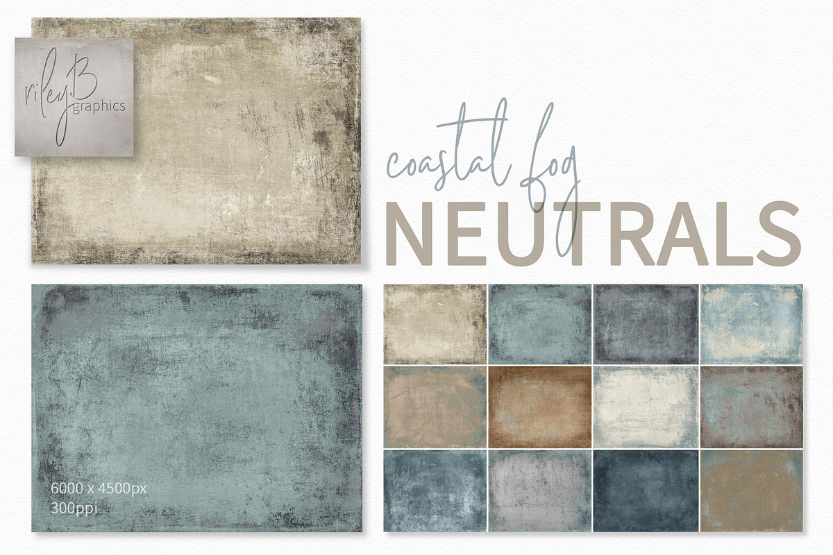 Coastal Fog Neutrals, a Texture Graphic by rileyBgraphics (Photo 1 of 7)