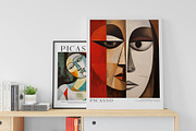 Art Print Poster Inspired by Picasso, a Decorative Illustration by Vibrand Studio (Thumbnail 11 of 14)