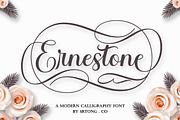 Ernestone Script, a Script Font by Strong.co (Thumbnail 14 of 14)