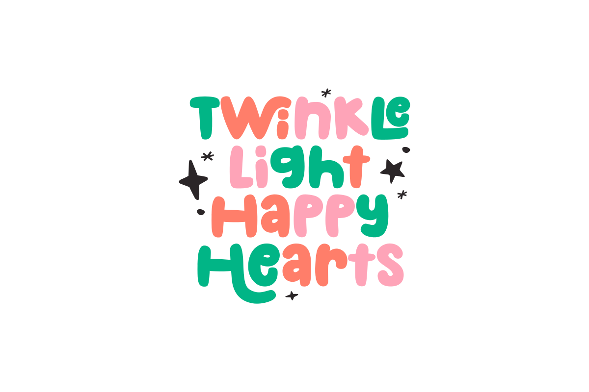 Holiday Christmas - Bubble Display, a Handwritten Font by SaktiAvellin (Photo 8 of 9)