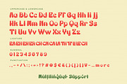 Cailane - Retro Groovy Display Font, a Sans Serif Font by twinstd (Thumbnail 7 of 8)