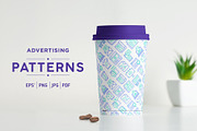 Advertising Patterns Collection, a Pattern Graphic by Alex Blogoodf (Thumbnail 6 of 7)