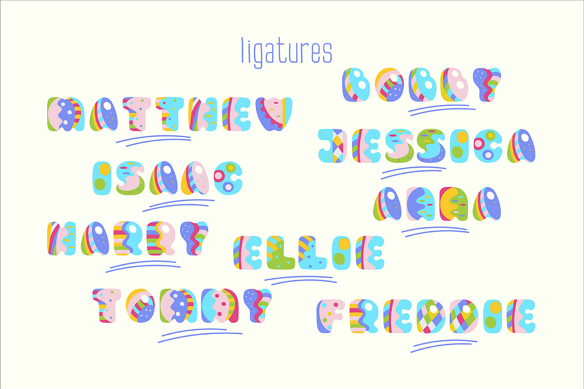 Circus, display typeface preview 5