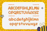 Honey Sunday Playful Display Font, a Sans Serif Font by Vadovastd (Thumbnail 2 of 11)