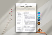 Nurse Resume, a Resume Template by DesignDevisers (Thumbnail 1 of 10)
