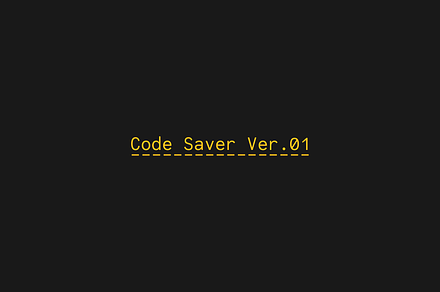 Code Saver, a Sans Serif Font by Dharma Type